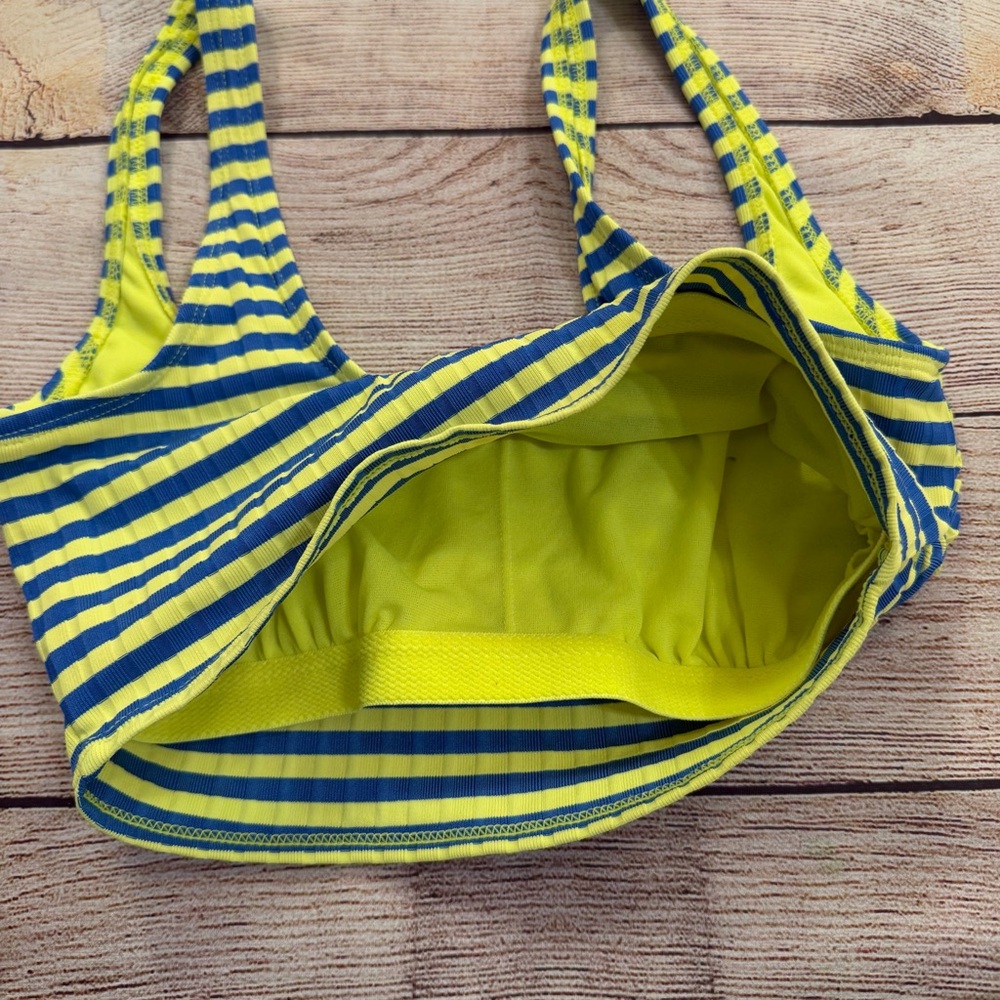 Xhillaration Neon Striped Bikini - Medium - Picture 4 of 9